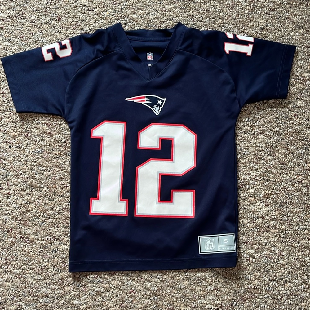 Youth Small Patriots Tom Brady Jersey